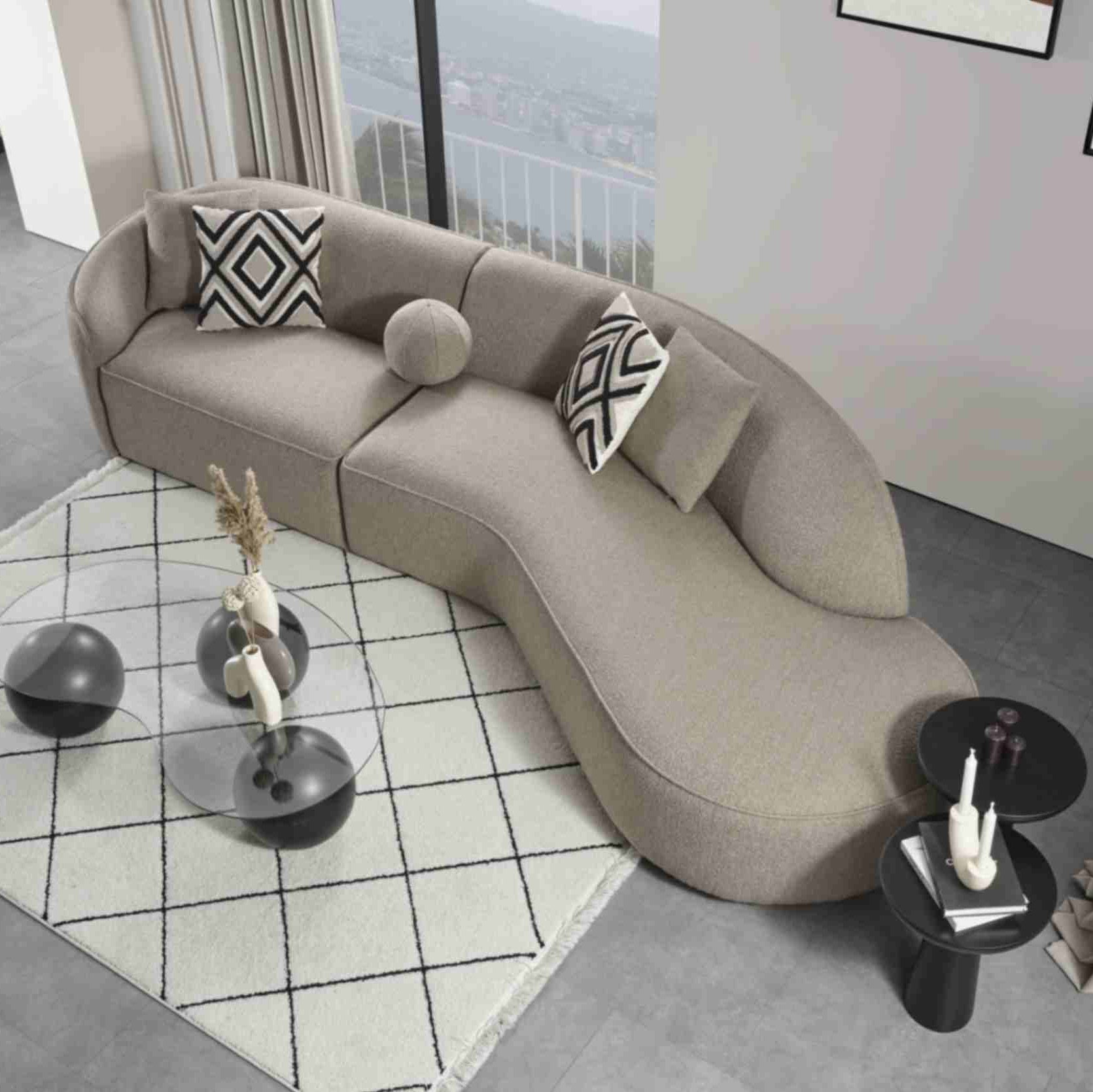 Hockey 4 seater sofa